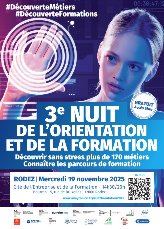 Affiche de la nuit de l'orientation