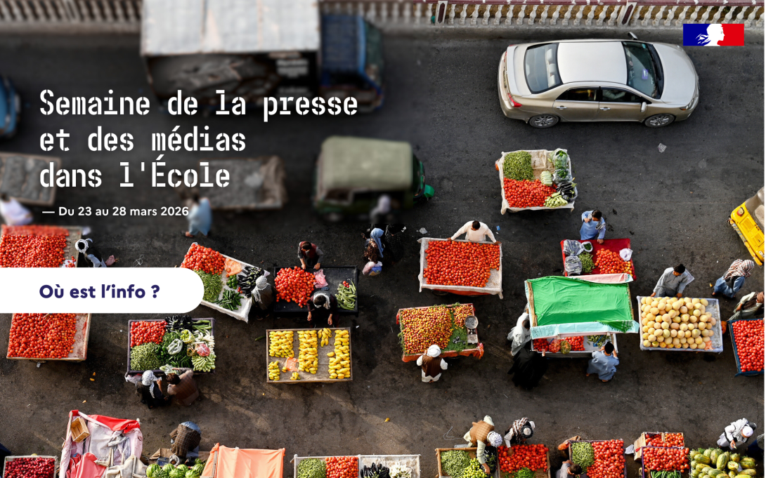 Affiche de la semaine de la presse et des médias 2026