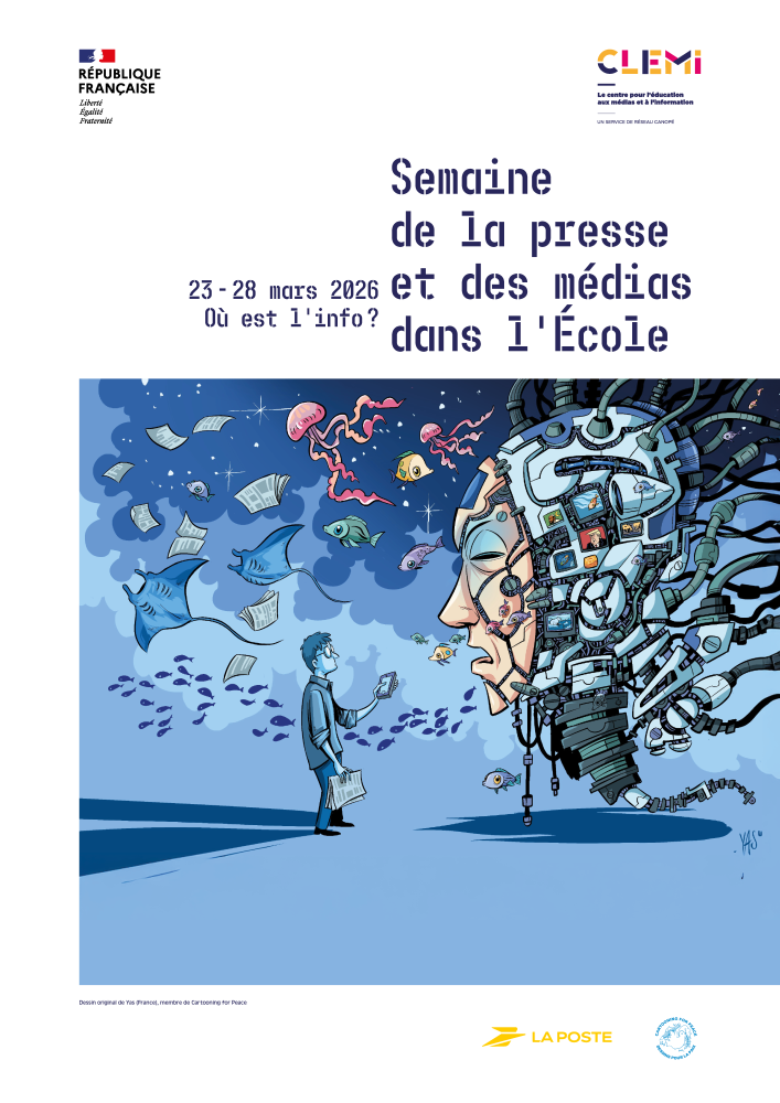 Affiche semaine de la presse et des médias 2026