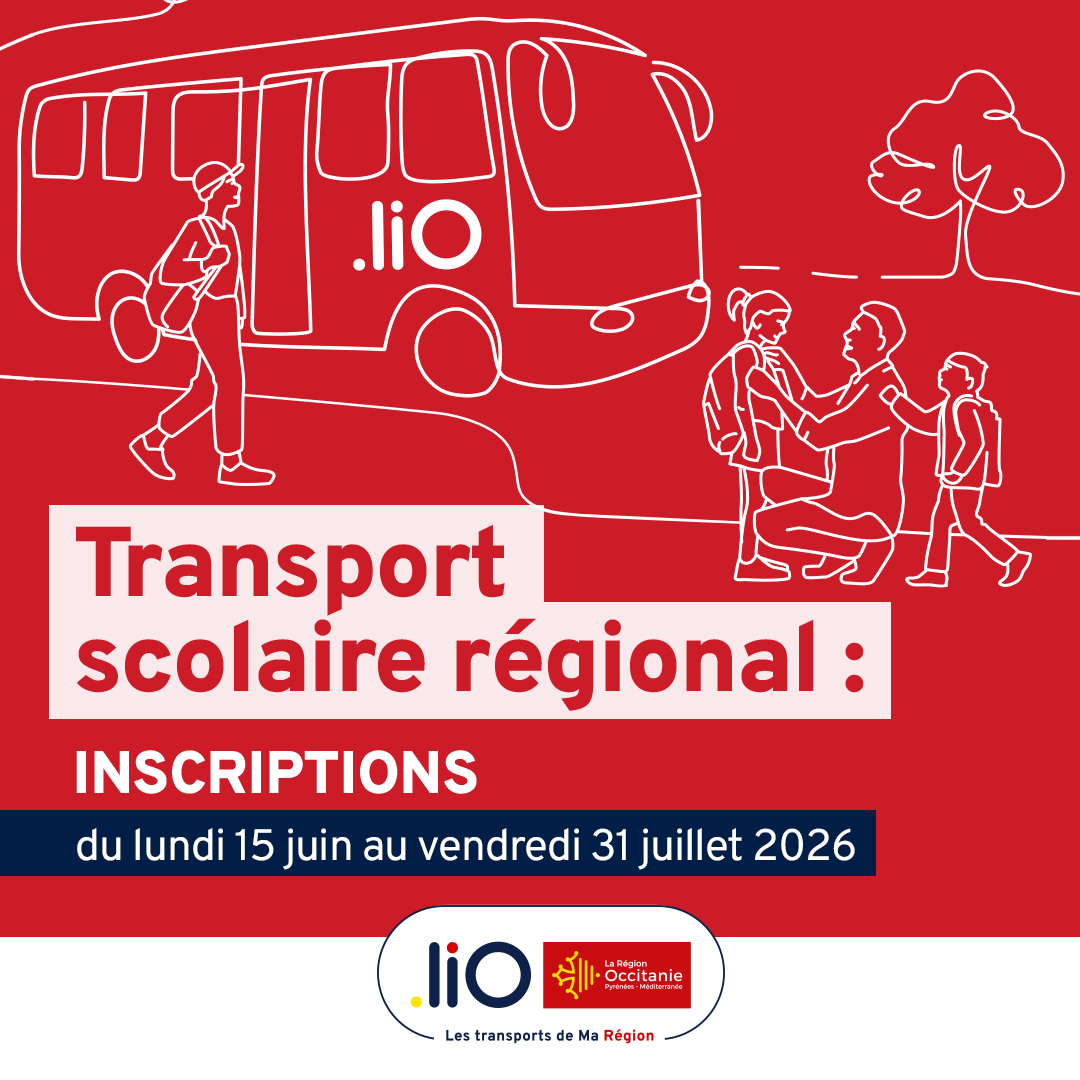 Affiche transports scolaires LIO