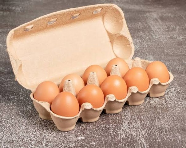 Photo boîte avec des oeufs
