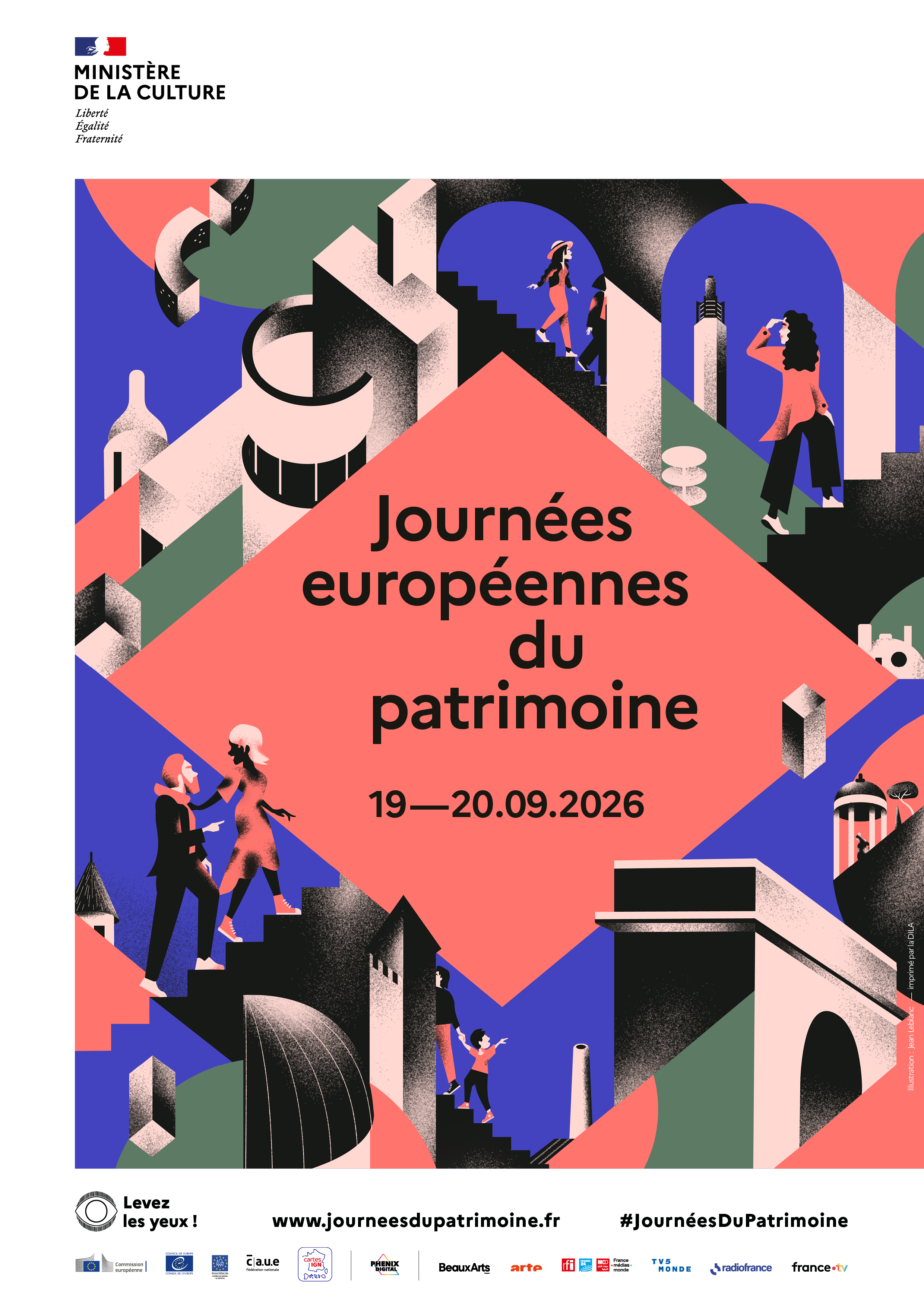 Affiche Journées européennes du patrimoine