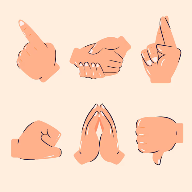 Illustration langue des signes